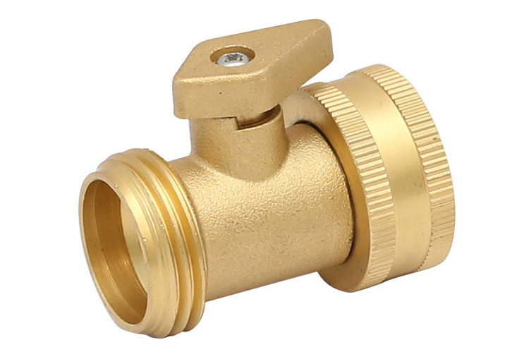 ब्रास shut-off valve with copper handle made in China